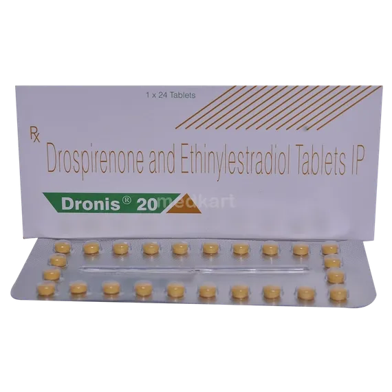 dronis 20mg tablet 24's